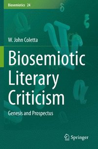 bokomslag Biosemiotic Literary Criticism