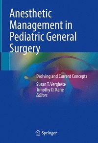 bokomslag Anesthetic Management in Pediatric General Surgery