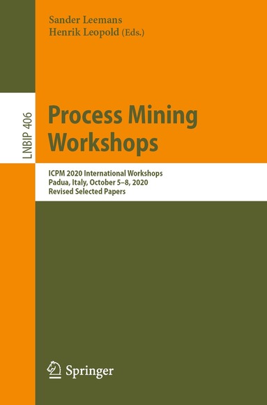 Sander Leemans, Henrik Leopold - Process Mining Workshops, Häftad