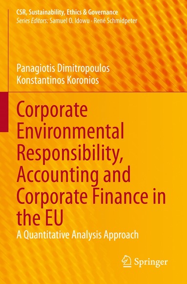 bokomslag Corporate Environmental Responsibility, Accounting and Corporate Finance in the EU