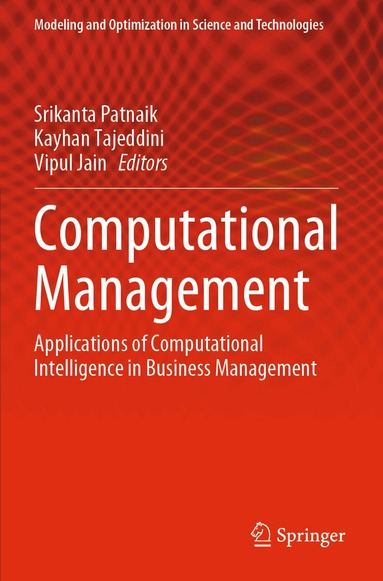 Srikanta Patnaik, Kayhan Tajeddini, Vipul Jain - Computational Management, Häftad