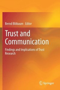 bokomslag Trust and Communication