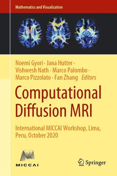 Noemi Gyori, Jana Hutter, Vishwesh Nath, Marco Palombo, Marco Pizzolato, Fan Zhang - Computational Diffusion MRI, Inbunden