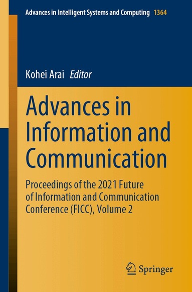 Kohei Arai - Advances in Information and Communication, Häftad