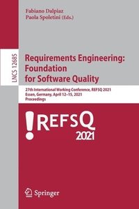 bokomslag Requirements Engineering:  Foundation  for Software Quality