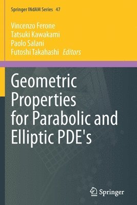 bokomslag Geometric Properties for Parabolic and Elliptic PDE's