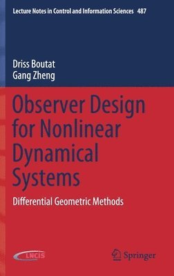 Observer Design for Nonlinear Dynamical Systems 1