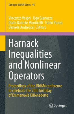 bokomslag Harnack Inequalities and Nonlinear Operators