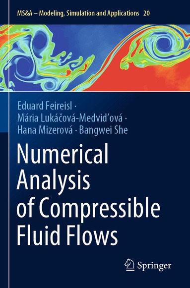 Eduard Feireisl, Mária Lukáčová-Medviďová, Hana Mizerová, Bangwei She - Numerical Analysis of Compressible Fluid Flows, Häftad