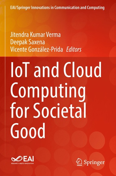 bokomslag IoT and Cloud Computing for Societal Good