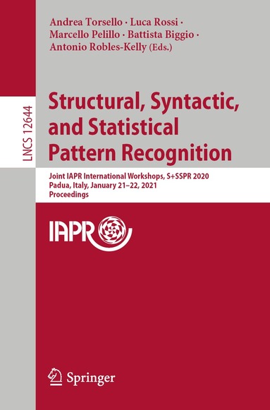 Andrea Torsello, Luca Rossi, Marcello Pelillo, Battista Biggio, Antonio Robles-Kelly - Structural, Syntactic, and Statistical Pattern Recognition, Häftad