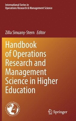 bokomslag Handbook of Operations Research and Management Science in Higher Education