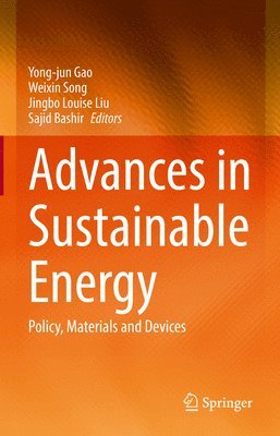 Advances in Sustainable Energy 1