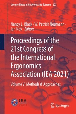 bokomslag Proceedings of the 21st Congress of the International Ergonomics Association (IEA 2021)