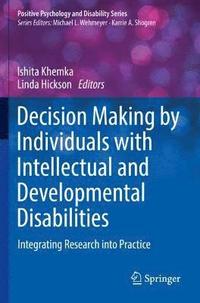 bokomslag Decision Making by Individuals with Intellectual and Developmental Disabilities