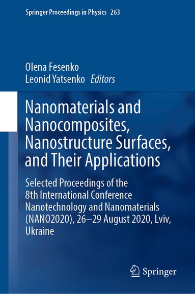 bokomslag Nanomaterials and Nanocomposites, Nanostructure Surfaces, and Their Applications