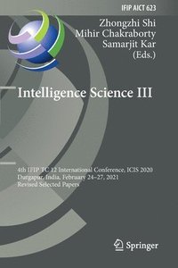 bokomslag Intelligence Science III