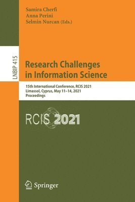 Research Challenges in Information Science 1