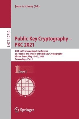 bokomslag Public-Key Cryptography  PKC 2021