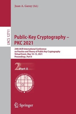 bokomslag Public-Key Cryptography - PKC 2021
