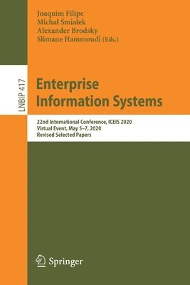 bokomslag Enterprise Information Systems