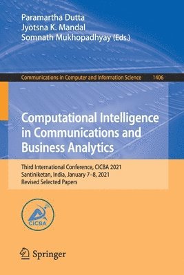 bokomslag Computational Intelligence in Communications and Business Analytics