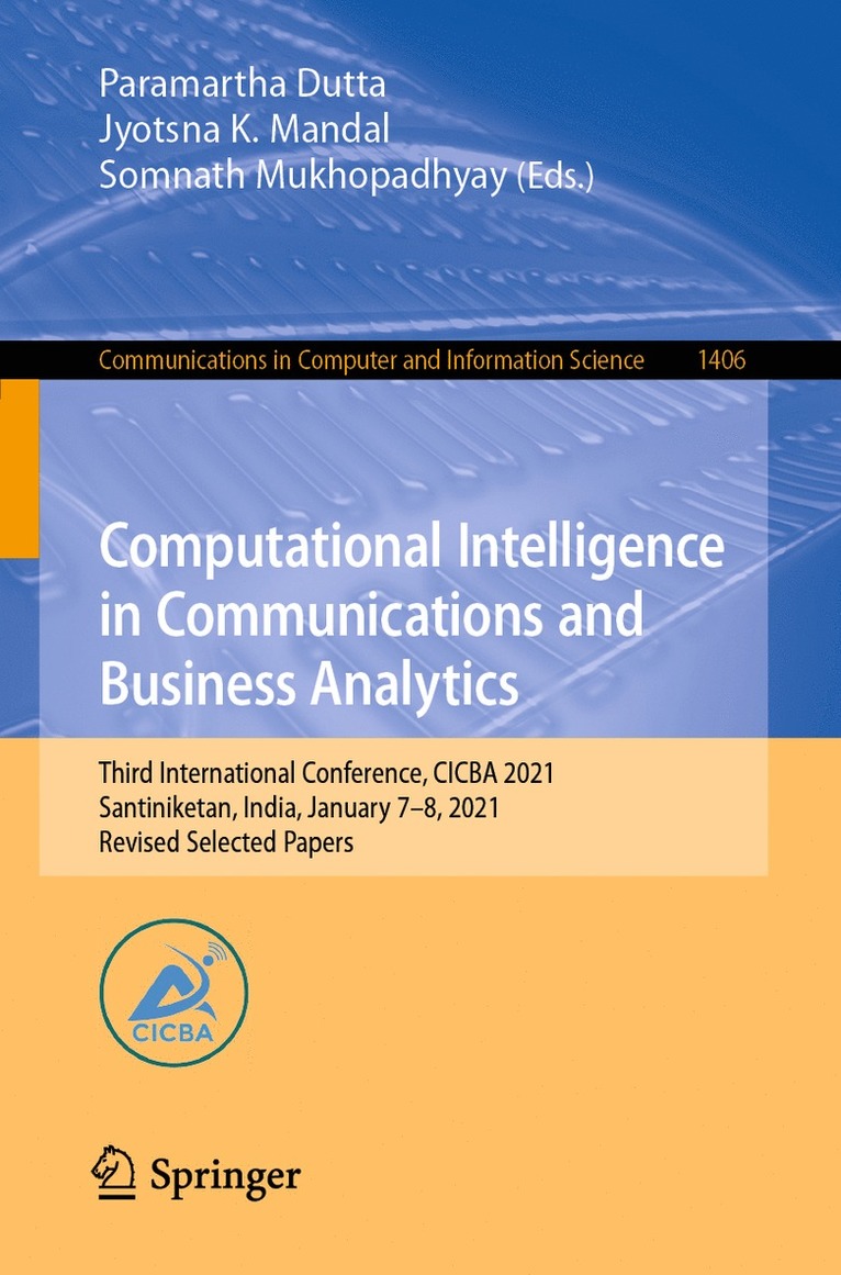 Computational Intelligence in Communications and Business Analytics