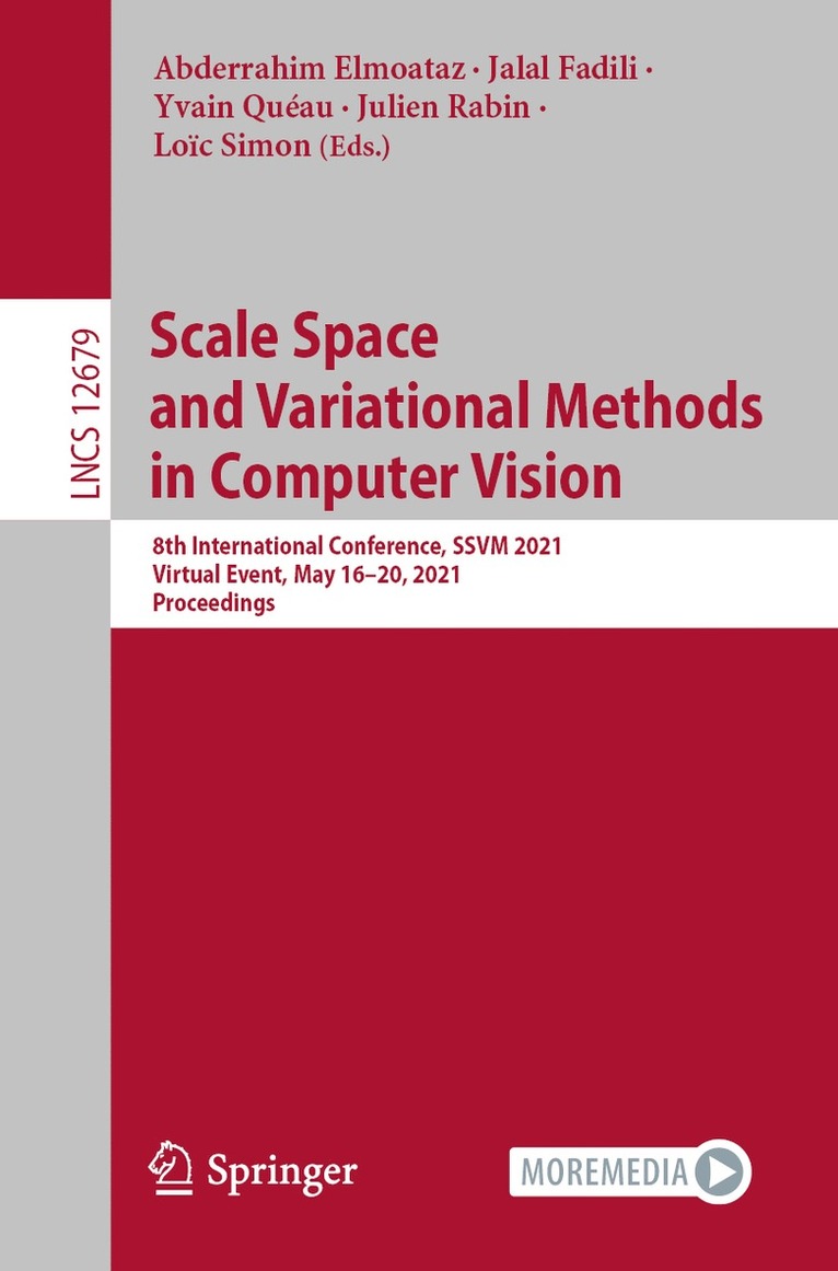 Scale Space and Variational Methods in Computer Vision 1