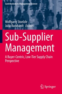 bokomslag Sub-Supplier Management