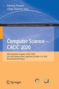 bokomslag Computer Science  CACIC 2020