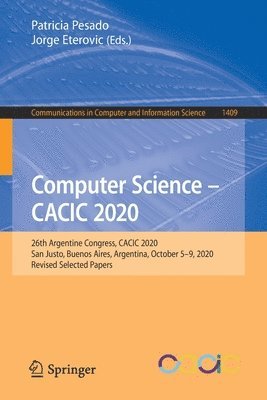 bokomslag Computer Science - CACIC 2020