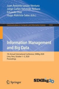 bokomslag Information Management and Big Data