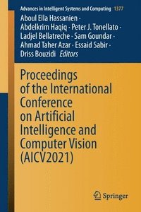 bokomslag Proceedings of the International Conference on Artificial Intelligence and Computer Vision (AICV2021)