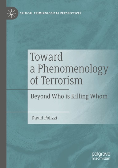 David Polizzi - Toward a Phenomenology of Terrorism, Häftad