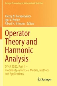 bokomslag Operator Theory and Harmonic Analysis
