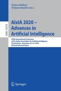 bokomslag AIxIA 2020  Advances in Artificial Intelligence