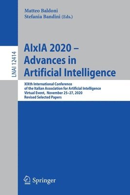 bokomslag AIxIA 2020 - Advances in Artificial Intelligence