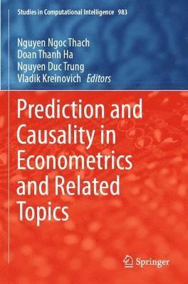 bokomslag Prediction and Causality in Econometrics and Related Topics