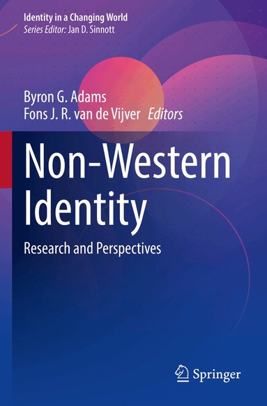 Byron G. Adams, Fons J. R. van de Vijver - Non-Western Identity, Inbunden
