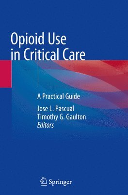 Jose L. Pascual, Timothy G. Gaulton - Opioid Use in Critical Care, Häftad