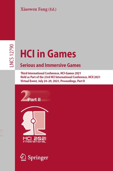 bokomslag HCI in Games: Serious and Immersive Games