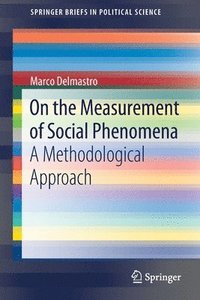 bokomslag On the Measurement of Social Phenomena