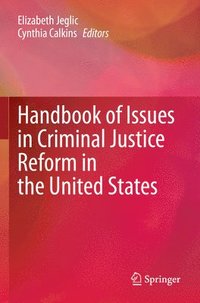 bokomslag Handbook of Issues in Criminal Justice Reform in the United States