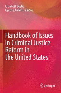 bokomslag Handbook of Issues in Criminal Justice Reform in the United States