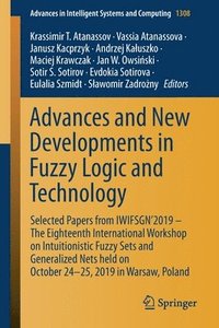 bokomslag Advances and New Developments in Fuzzy Logic and Technology