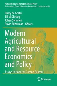bokomslag Modern Agricultural and Resource Economics and Policy