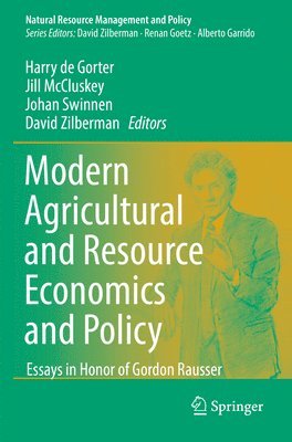 Modern Agricultural and Resource Economics and Policy 1