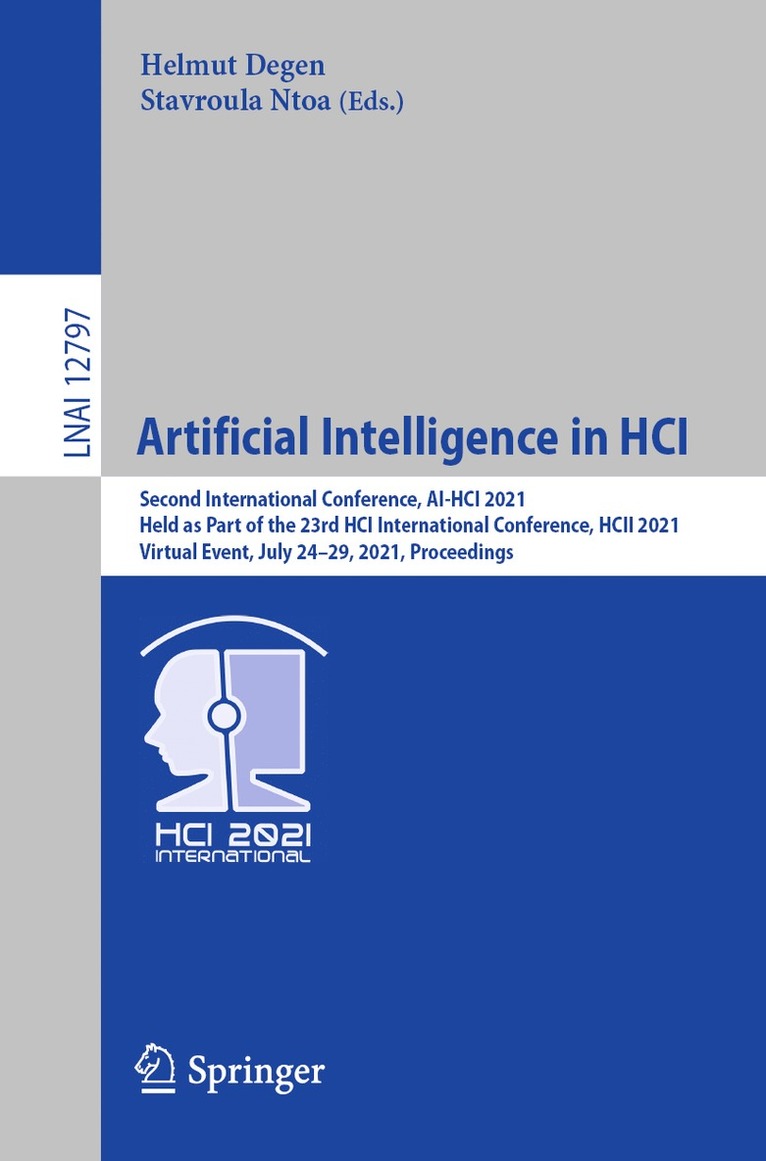 Artificial Intelligence in HCI 1