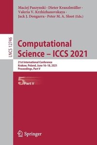 bokomslag Computational Science - ICCS 2021