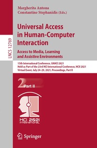 bokomslag Universal Access in Human-Computer Interaction. Access to Media, Learning and Assistive Environments